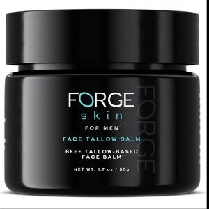 FORGE SKIN Wrinkle Defense & Natural Anti-Aging Beef Tallow Moisturizer for Men